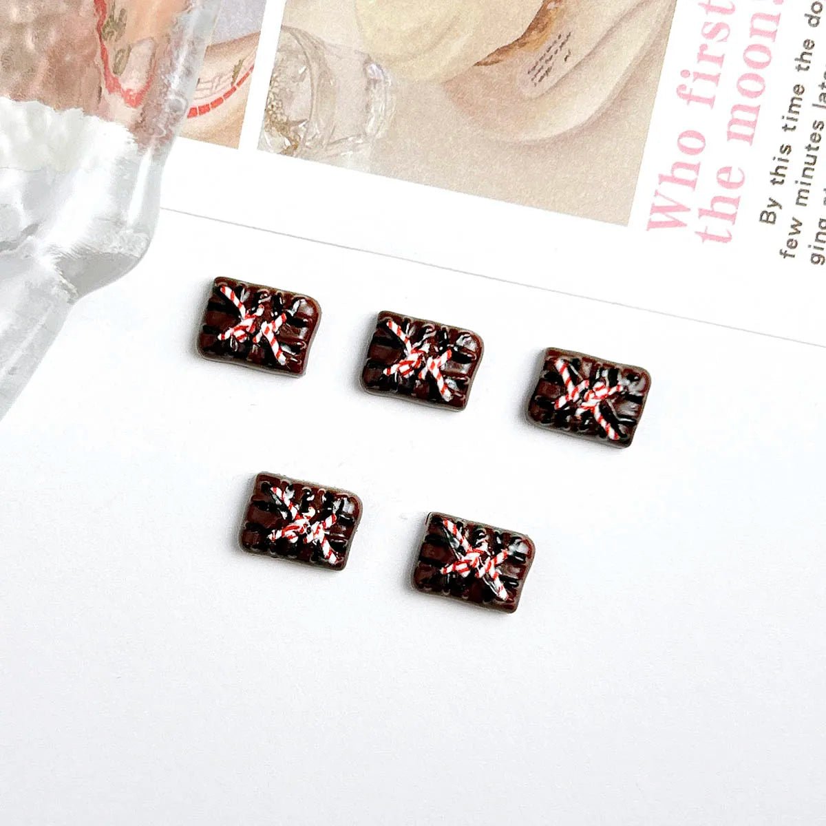 30 Charms pour Ongles Desserts 3D en Résine | Glace, Gâteau, Bonbon, Nœud - DIY Nail Art KAWAHIP Charms - KAWAII FAVIE