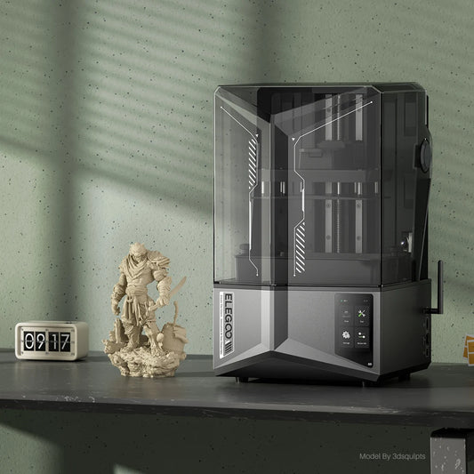 ELEGOO Saturn 4 Ultra 12K Resin 3D-Drucker – Ultimative Präzision • KI-Überwachung • Automatische Nivellierung