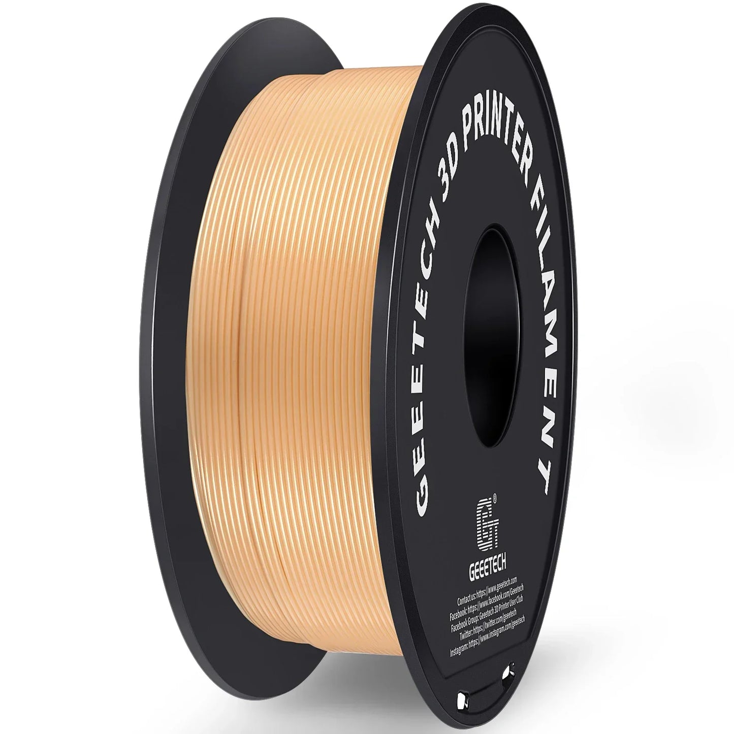 Filament PLA Standard Geeetech 1.75mm - 1kg - Haute Précision (±0.03mm) - Compatible Toutes Imprimantes FDM