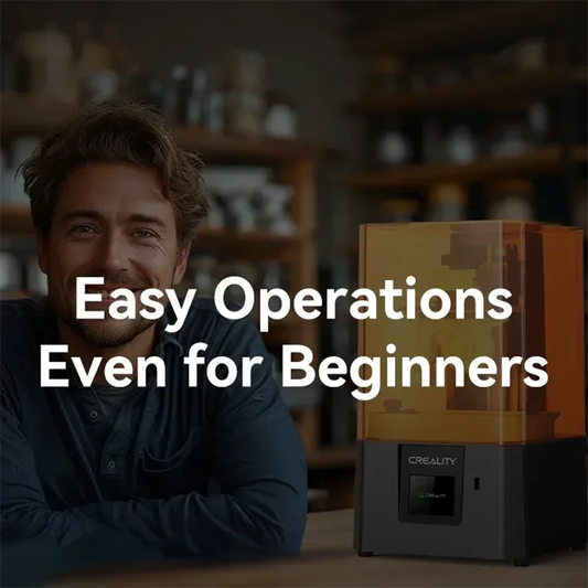 CREALITY HALOT R6 RESIN 3D-DRUCKER – Ideal für Anfänger • Benutzerfreundlichkeit • Wi-Fi-Verbindung