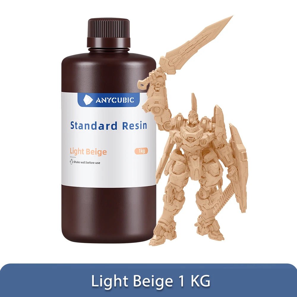 ANYCUBIC Résine Photopolymère Liquide Standard 1kg/10kg 405nm UV LCD/Photon Mono Consommables 3D - KAWAII FAVIE