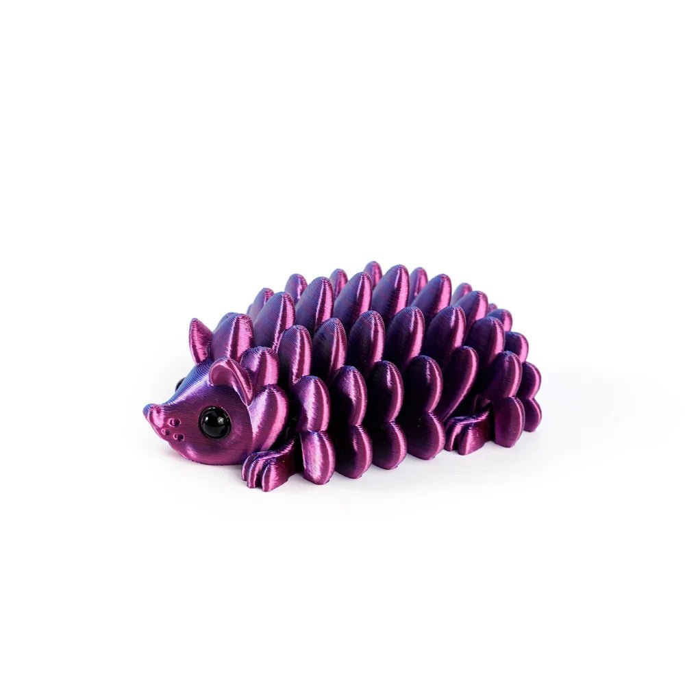 Figurine Articulée d’Hérisson Imprimée en 3D | Décoration de Bureau et Objet Collection - Cadeau Créatif Jouet 3D - KAWAII FAVIE