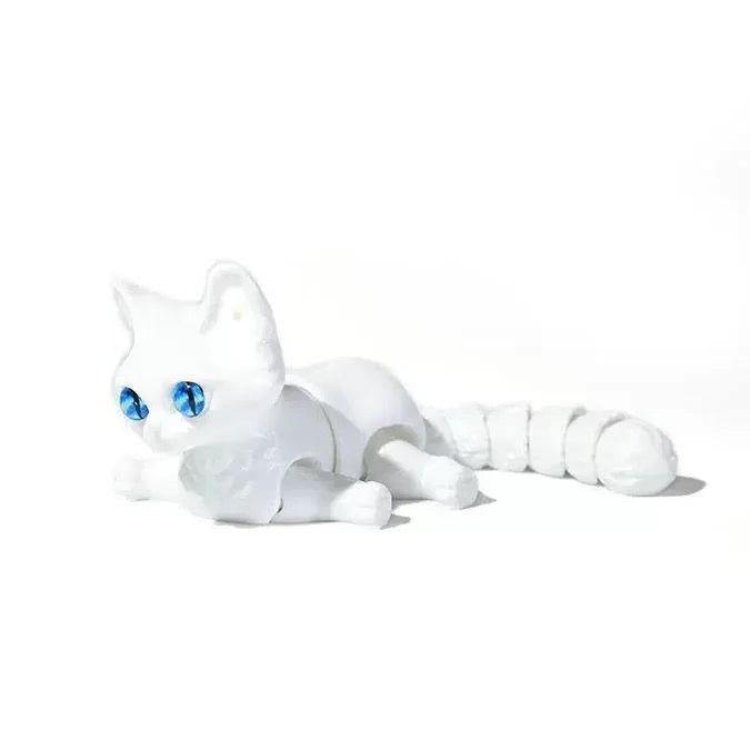 Figurine Chat Articulé en PVC | 1/2/3/6 Pièces Miniatures Colorées - Cadeau Créatif 3DFigurine Chat Articulé en PVC | 1/2/3/6 Pièces Miniatures Colorées - Cadeau Créatif 3D Jouet 3D - KAWAII FAVIE