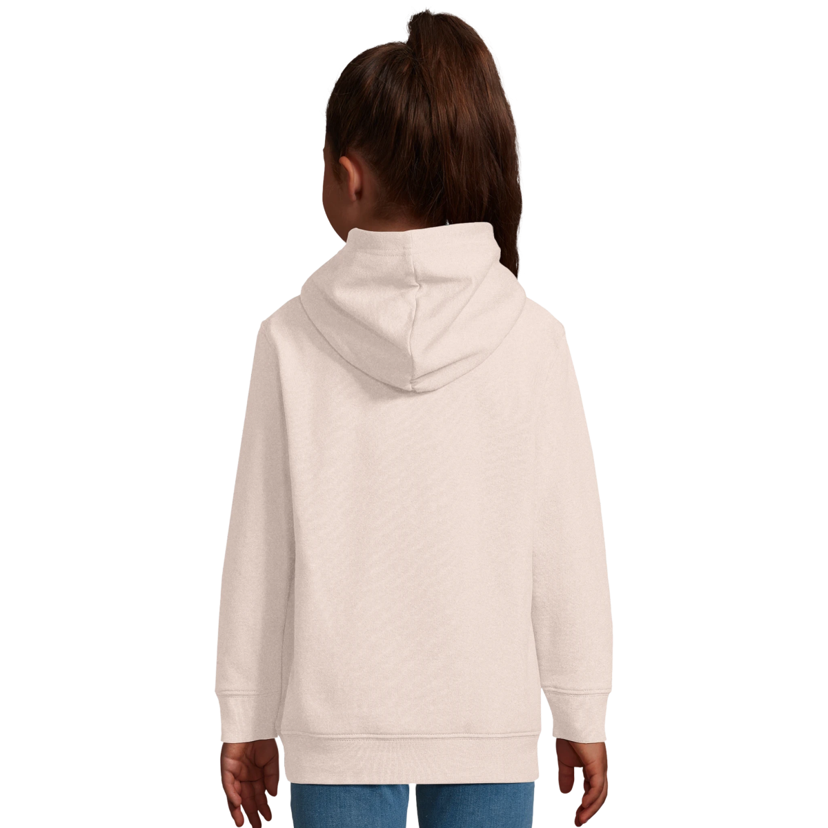 Sweat à Capuche Enfant Recyclé | Dragon Quest - Écusson Brodé Slime (KingSlime) | Éco - responsable Sweat-shirt - KAWAII FAVIE