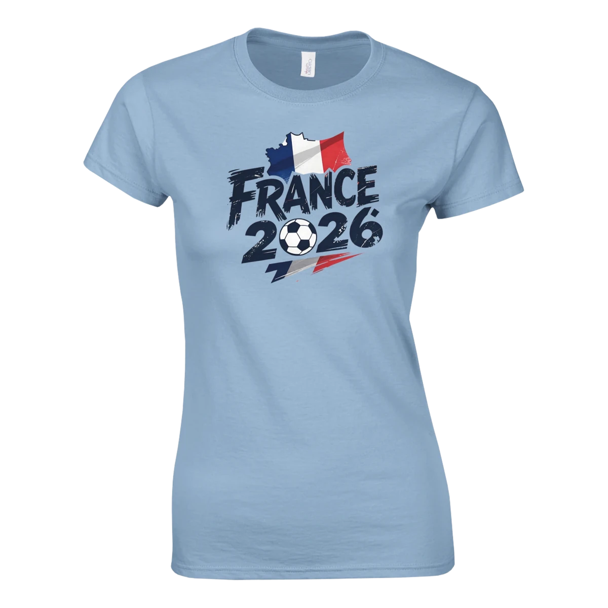 T-shirt France 2026 - Coupe du Monde Football | Maillot Supporters La Celeste | Cadeau Fan FR T-shirt - KAWAII FAVIE