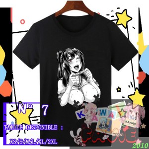 T-shirt anime waifu hentai...