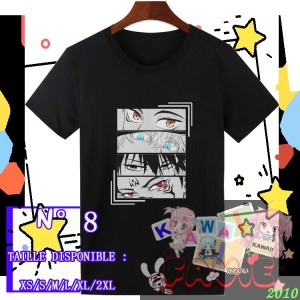 T-shirt jujutsu kaisen anime