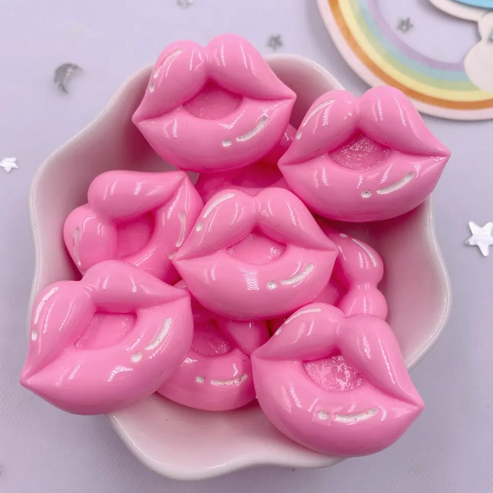 10 Accessoires en Résine Kawaii 3D | Cœurs, Donuts, Nœuds - DIY, Décoration, Cadeau KAWAHIP Charms - KAWAII FAVIE