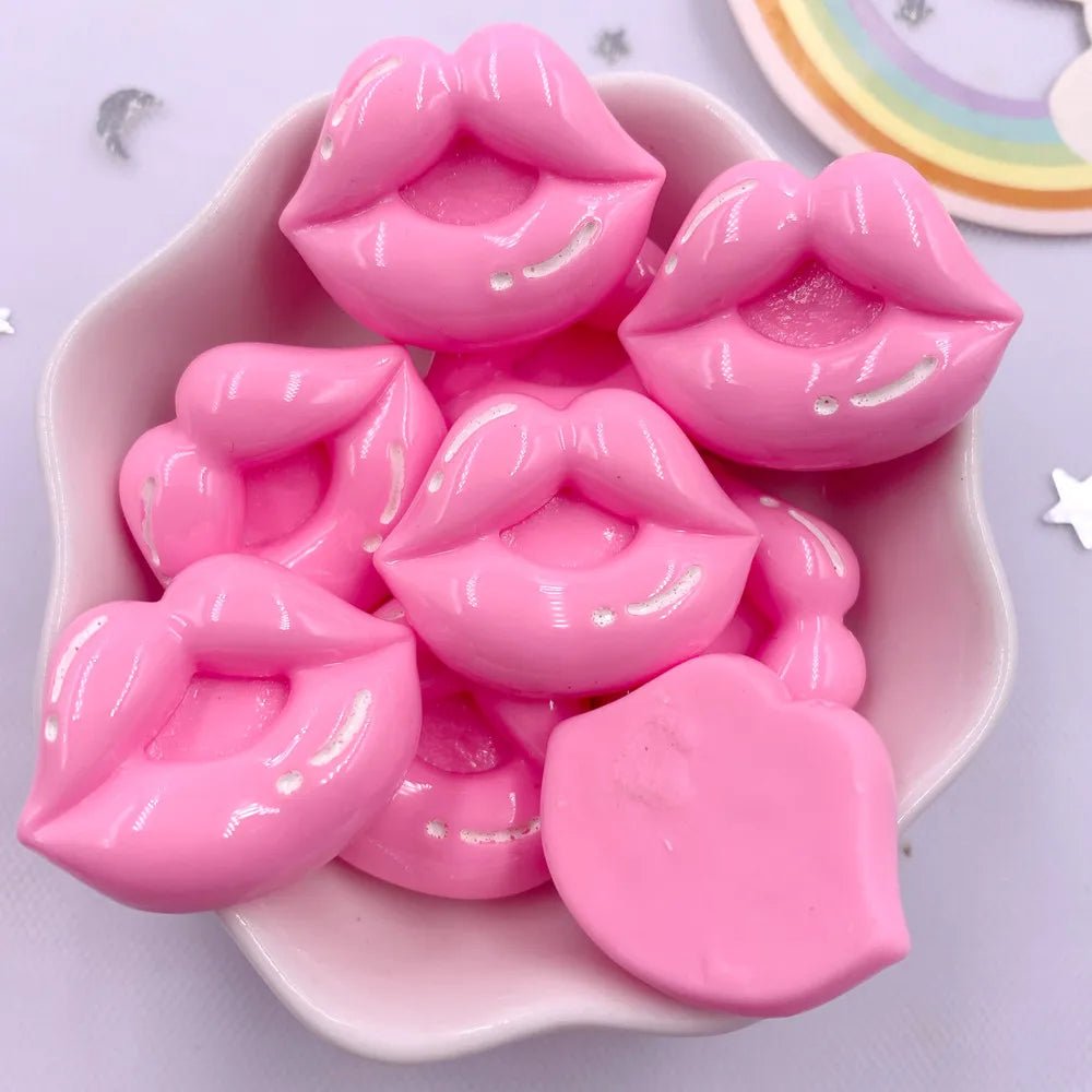 10 Accessoires en Résine Kawaii 3D | Cœurs, Donuts, Nœuds - DIY, Décoration, Cadeau KAWAHIP Charms - KAWAII FAVIE