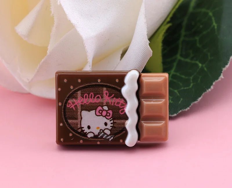 10Pcs Accessoires en Résine Sanrio | Charms Décoratifs Personnalisables - DIY, Collection, Cadeau Charms - KAWAII FAVIE