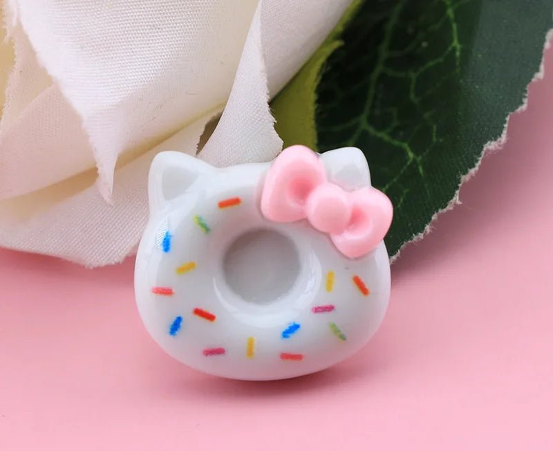 10Pcs Accessoires en Résine Sanrio | Charms Décoratifs Personnalisables - DIY, Collection, Cadeau Charms - KAWAII FAVIE