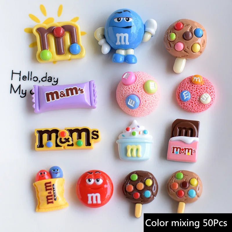 13/26 Figurines en Résine Kawaii | Bonbons, Cookies, Chocolat - Accessoires DIY, Scrapbooking, Décoration - KAWAHIP Charms - KAWAII FAVIE