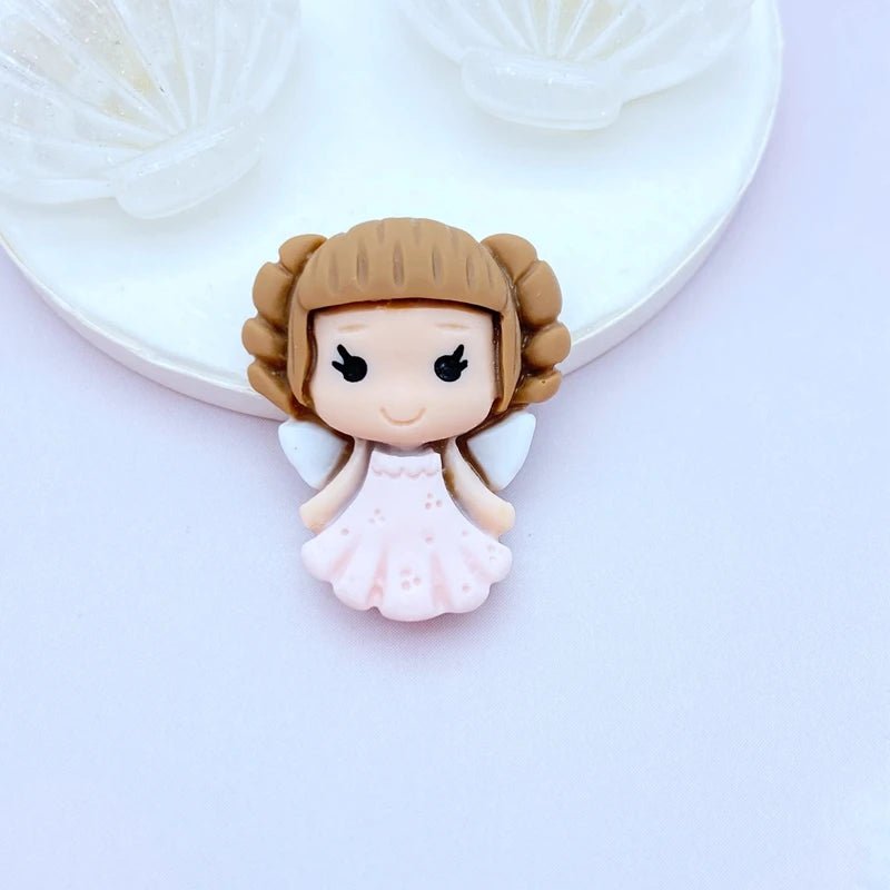 20 Mini Cabochons en Résine Princesse & Héros de Film | Dos Plat - DIY, Scrapbooking, Décoration KAWAHIP Charms - KAWAII FAVIE