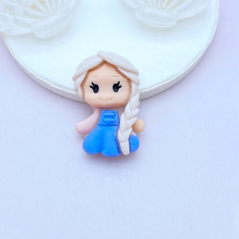 20 Mini Cabochons en Résine Princesse & Héros de Film | Dos Plat - DIY, Scrapbooking, Décoration KAWAHIP Charms - KAWAII FAVIE