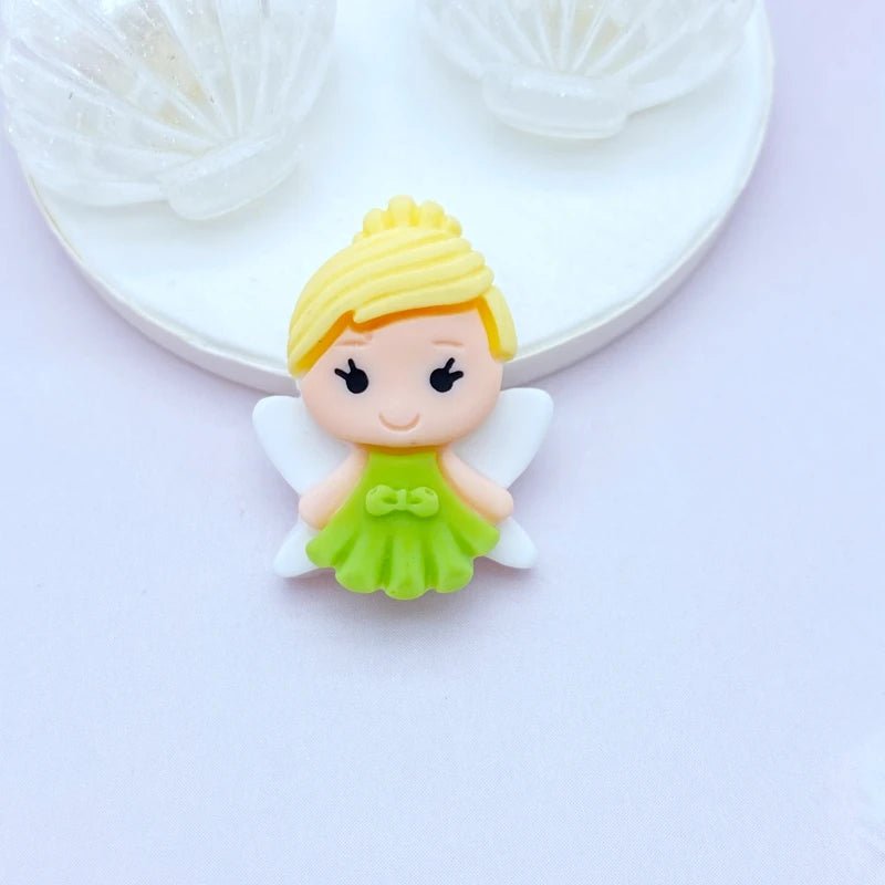 20 Mini Cabochons en Résine Princesse & Héros de Film | Dos Plat - DIY, Scrapbooking, Décoration KAWAHIP Charms - KAWAII FAVIE