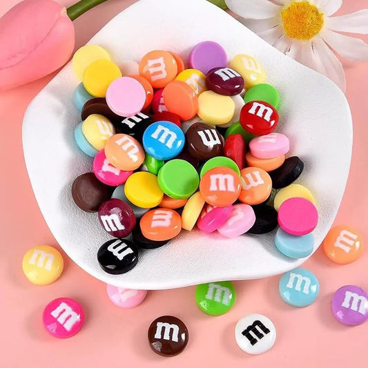 20 Perles en Résine Chocolat 14 Couleurs | Cabochons Plats pour DIY Bijoux, Accessoires Cheveux - KAWAHIP Charms - KAWAII FAVIE