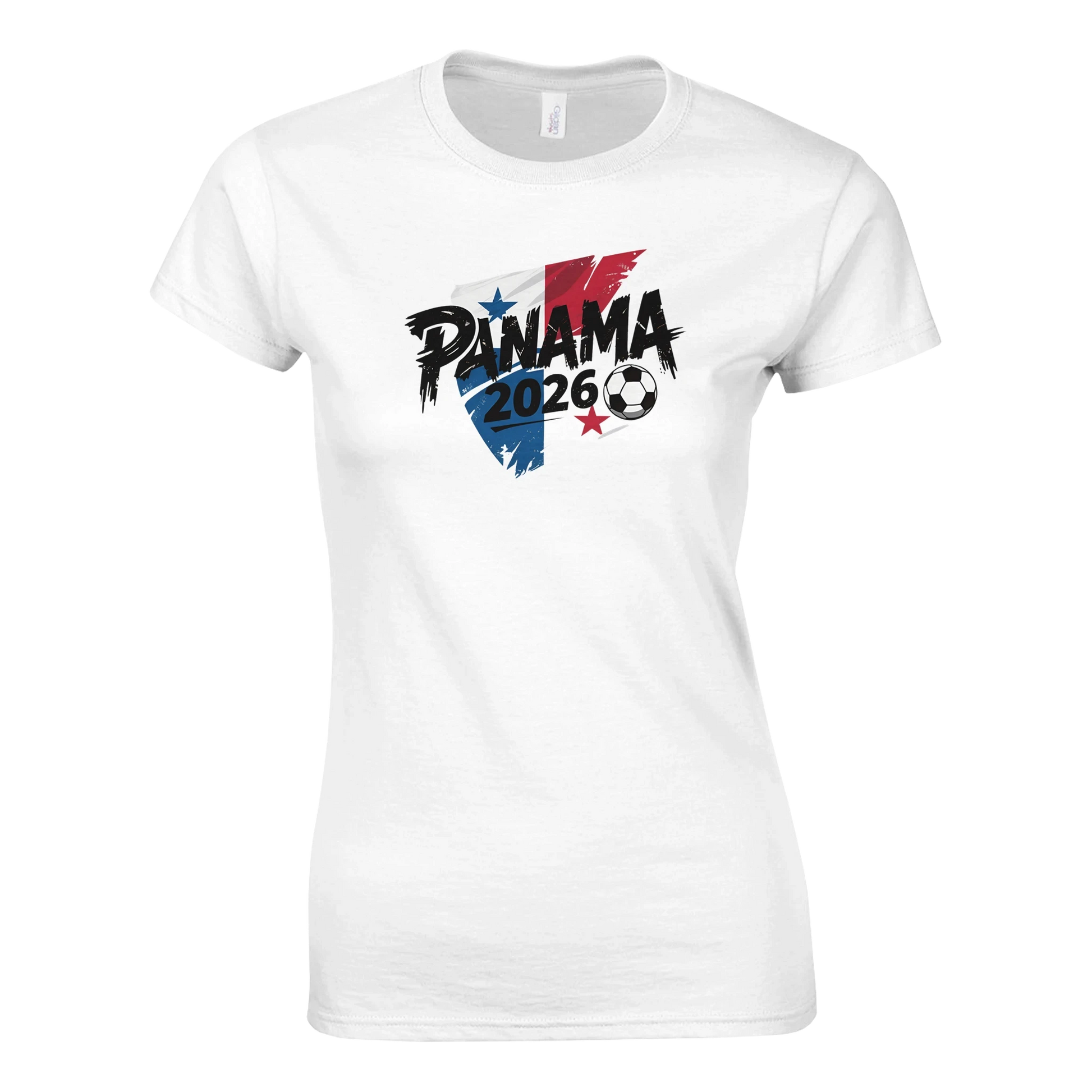 T-shirt Panama 2026 - Design Coupe du Monde Football | Maillot Supporters Sélection Nationale Femme - Style Urbain et Grunge