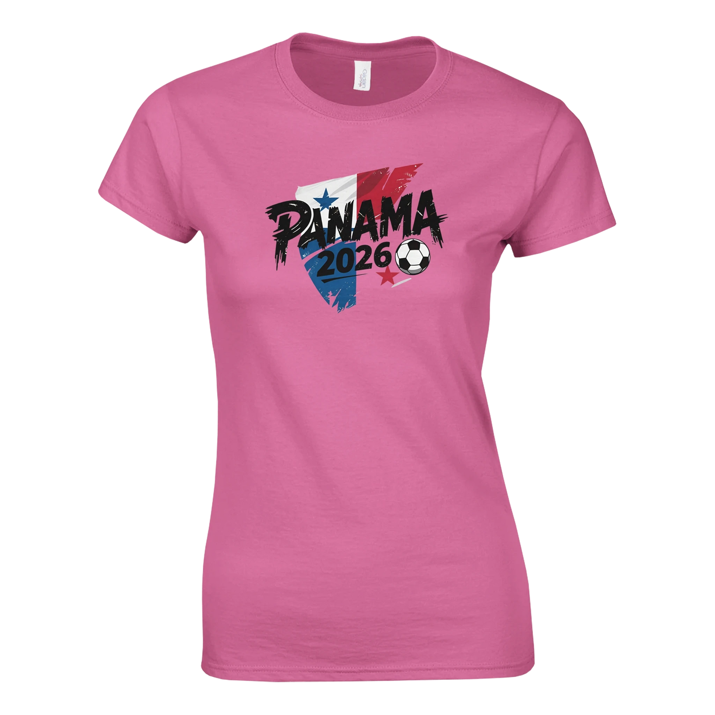 T-shirt Panama 2026 - Design Coupe du Monde Football | Maillot Supporters Sélection Nationale Femme - Style Urbain et Grunge