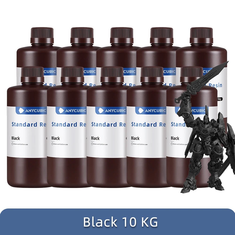 ANYCUBIC Résine Photopolymère Liquide Standard 1kg/10kg 405nm UV LCD/Photon Mono Consommables 3D - KAWAII FAVIE
