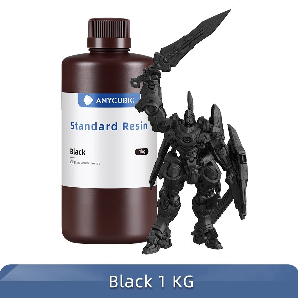 ANYCUBIC Résine Photopolymère Liquide Standard 1kg/10kg 405nm UV LCD/Photon Mono Consommables 3D - KAWAII FAVIE