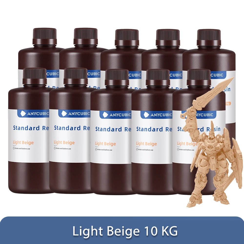 ANYCUBIC Résine Photopolymère Liquide Standard 1kg/10kg 405nm UV LCD/Photon Mono Consommables 3D - KAWAII FAVIE