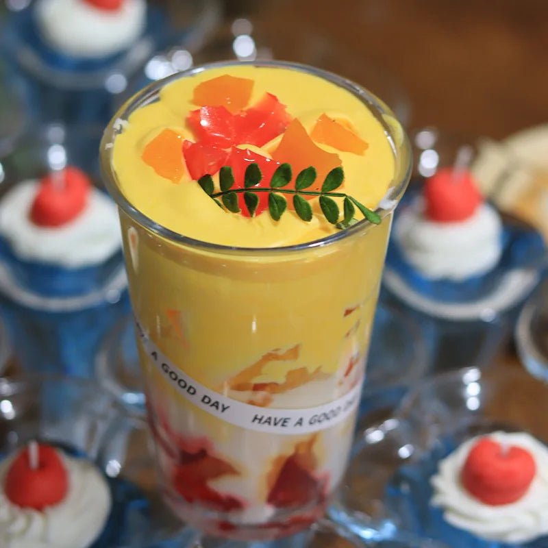 Bougies Parfumées Artisanales en Forme de Thé au Lait | Création Mignonne aux Couleurs Vives - Décoration & Ambiance Douce bougie - KAWAII FAVIE