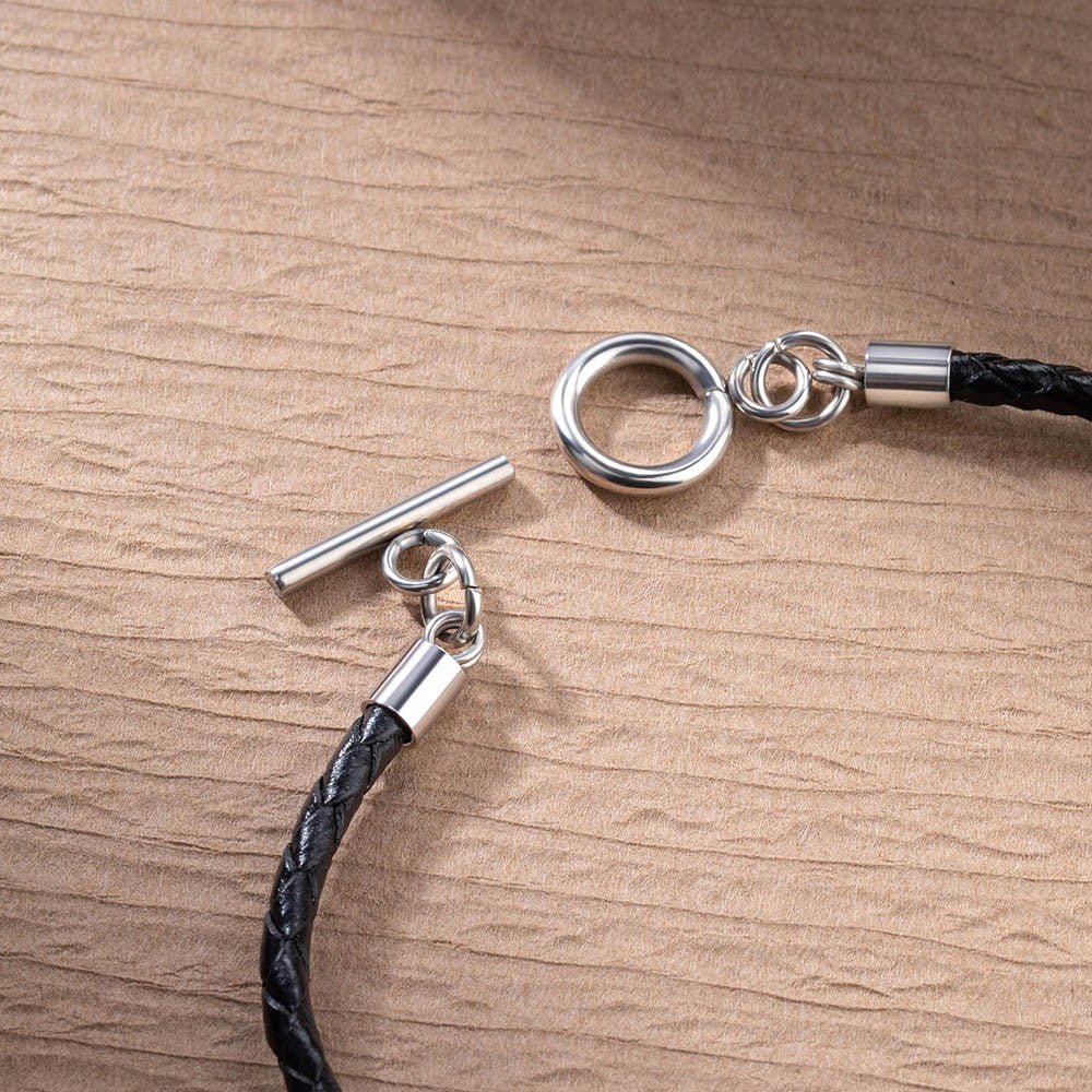 Bracelet Mémoire Photo de Compagnon | Pendentif Personnalisé pour Chien, Chat - Ajustable en Acier Inoxydable Bracelet - KAWAII FAVIE