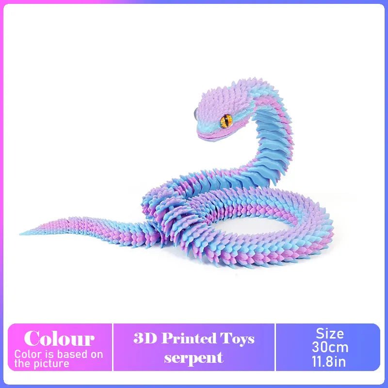 Dinosaure Articulé Modèle 3D | Jouet Créatif et Ornement de Bureau Mobile - Cadeau Enfant Jouet 3D - KAWAII FAVIE