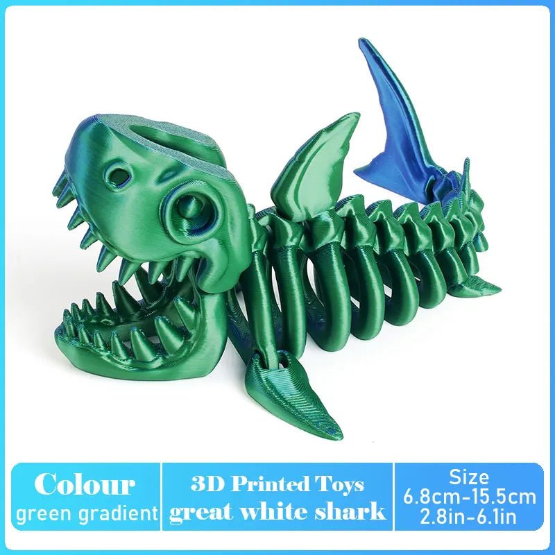 Dinosaure Articulé Modèle 3D | Jouet Créatif et Ornement de Bureau Mobile - Cadeau Enfant Jouet 3D - KAWAII FAVIE