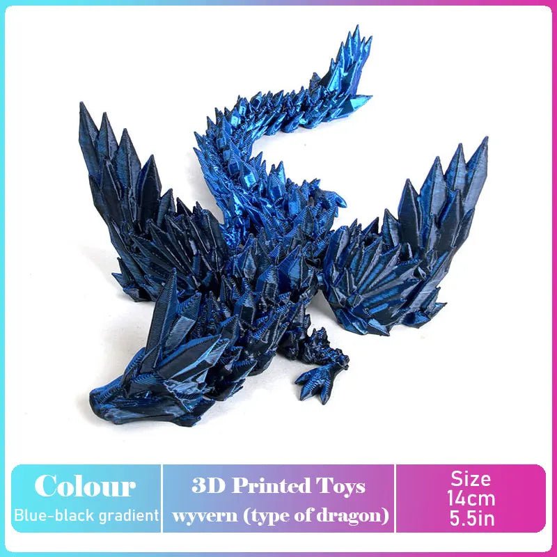 Dinosaure Articulé Modèle 3D | Jouet Créatif et Ornement de Bureau Mobile - Cadeau Enfant Jouet 3D - KAWAII FAVIE