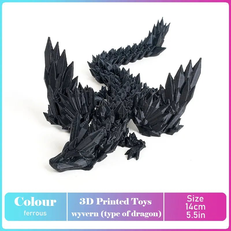 Dinosaure Articulé Modèle 3D | Jouet Créatif et Ornement de Bureau Mobile - Cadeau Enfant Jouet 3D - KAWAII FAVIE