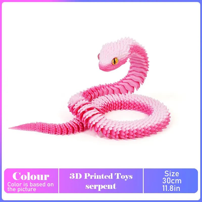 Dinosaure Articulé Modèle 3D | Jouet Créatif et Ornement de Bureau Mobile - Cadeau Enfant Jouet 3D - KAWAII FAVIE