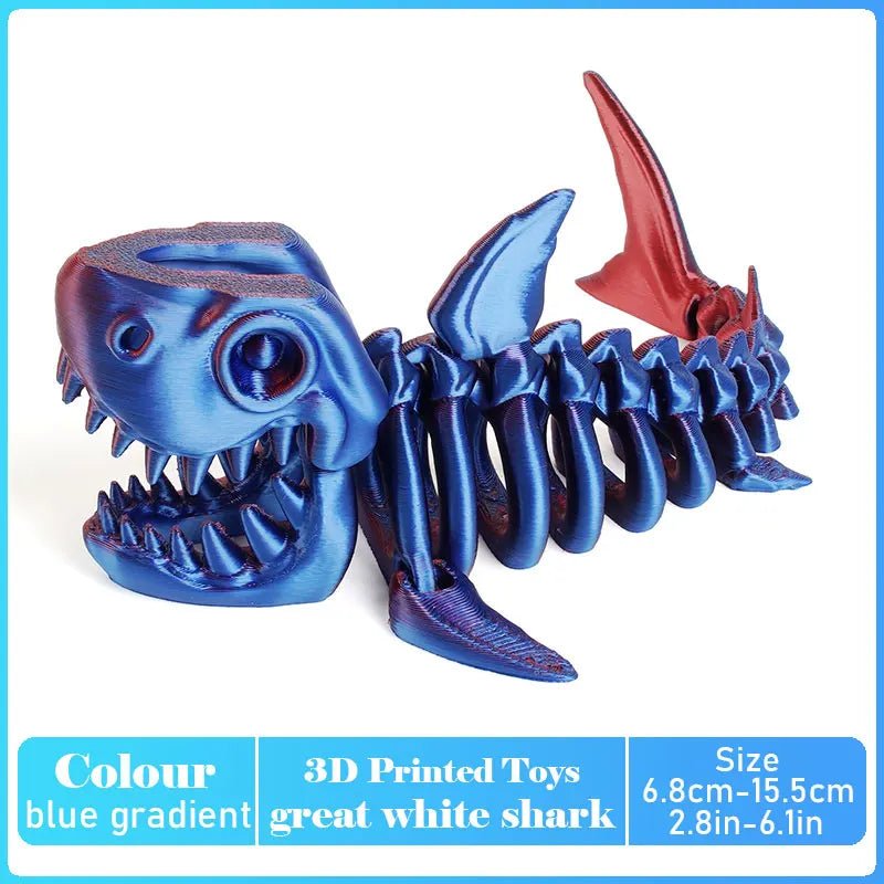 Dinosaure Articulé Modèle 3D | Jouet Créatif et Ornement de Bureau Mobile - Cadeau Enfant Jouet 3D - KAWAII FAVIE