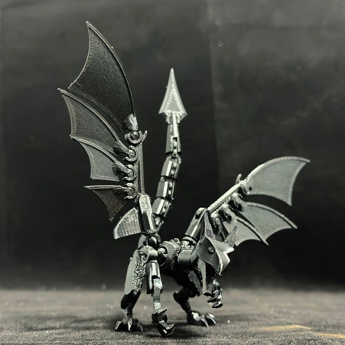 Dragon Articulé 3D PLA | Décoration Bureau Flexible, Bijou Créatif - Cadeau Noël & Halloween Jouet 3D - KAWAII FAVIE