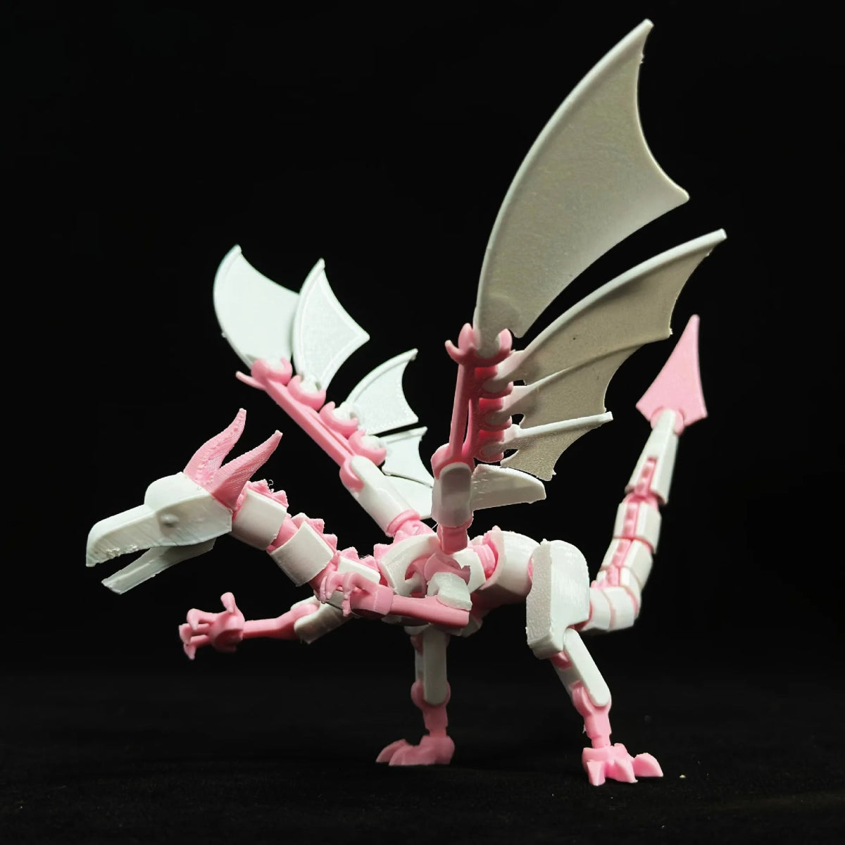 Dragon Articulé 3D PLA | Décoration Bureau Flexible, Bijou Créatif - Cadeau Noël & Halloween Jouet 3D - KAWAII FAVIE