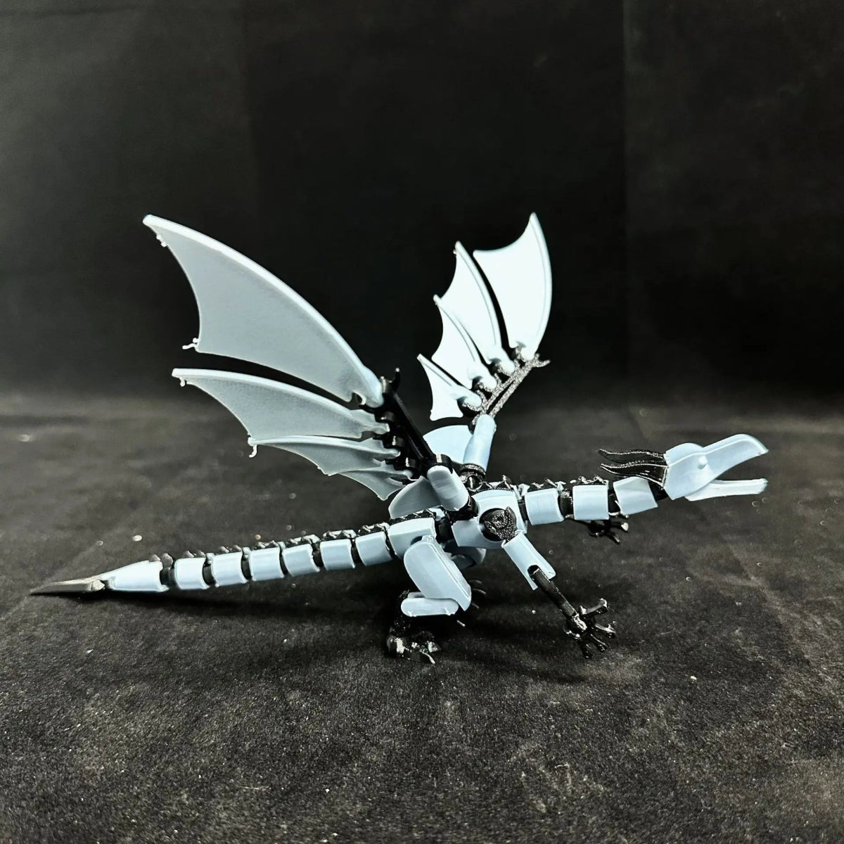 Dragon Articulé 3D PLA | Décoration Bureau Flexible, Bijou Créatif - Cadeau Noël & Halloween Jouet 3D - KAWAII FAVIE