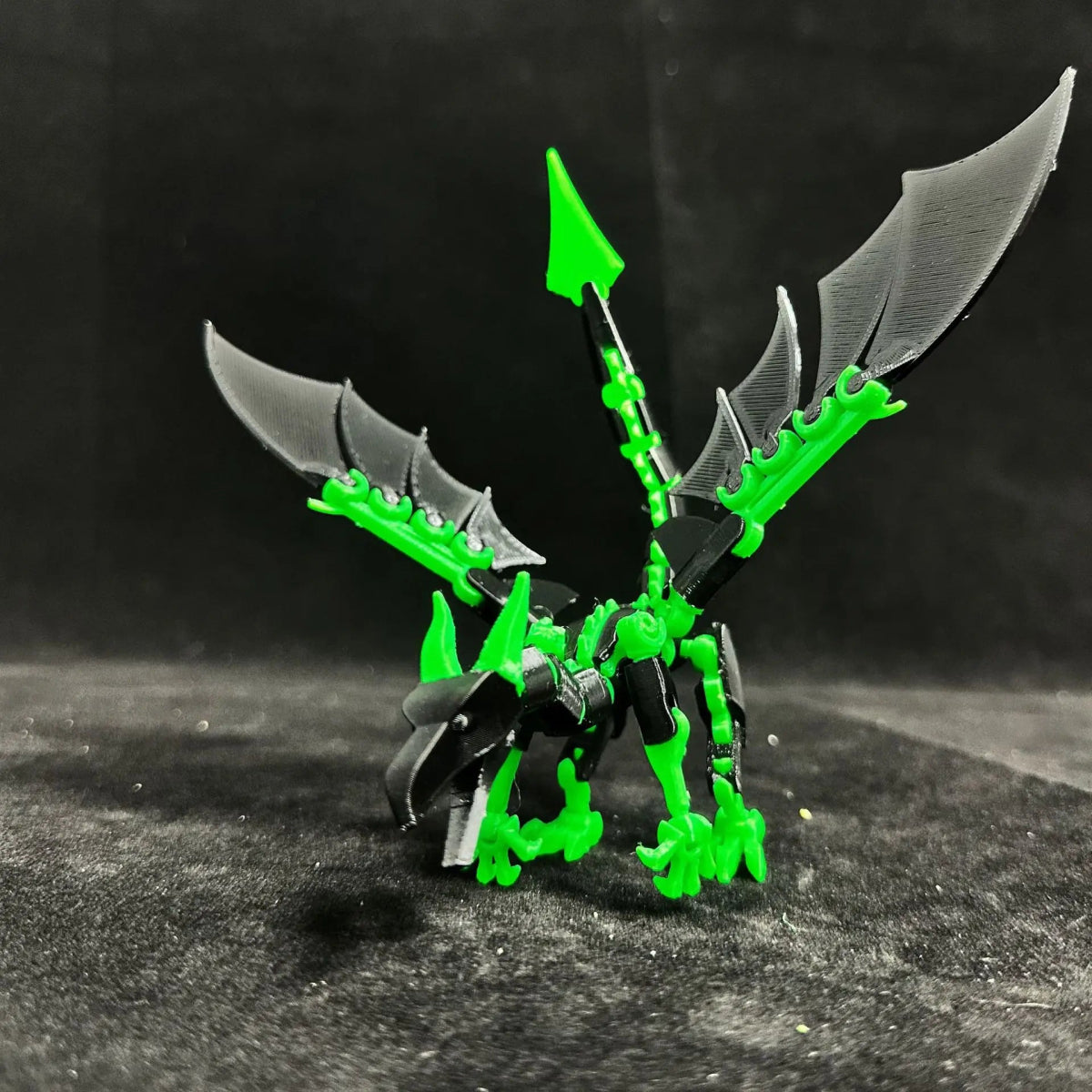 Dragon Articulé 3D PLA | Décoration Bureau Flexible, Bijou Créatif - Cadeau Noël & Halloween Jouet 3D - KAWAII FAVIE