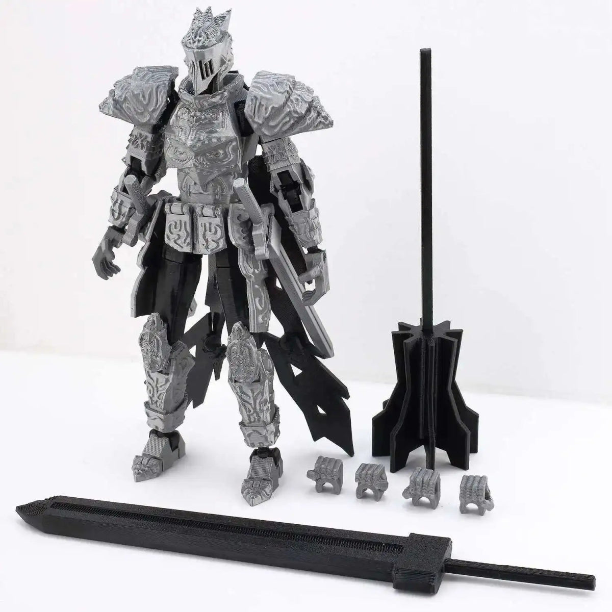 Figurine Action 9L3D Articulée 13cm | Modèle Collection Personnage de Jeu - Pièces Interchangeables | Impression 3D Jouet 3D - KAWAII FAVIE