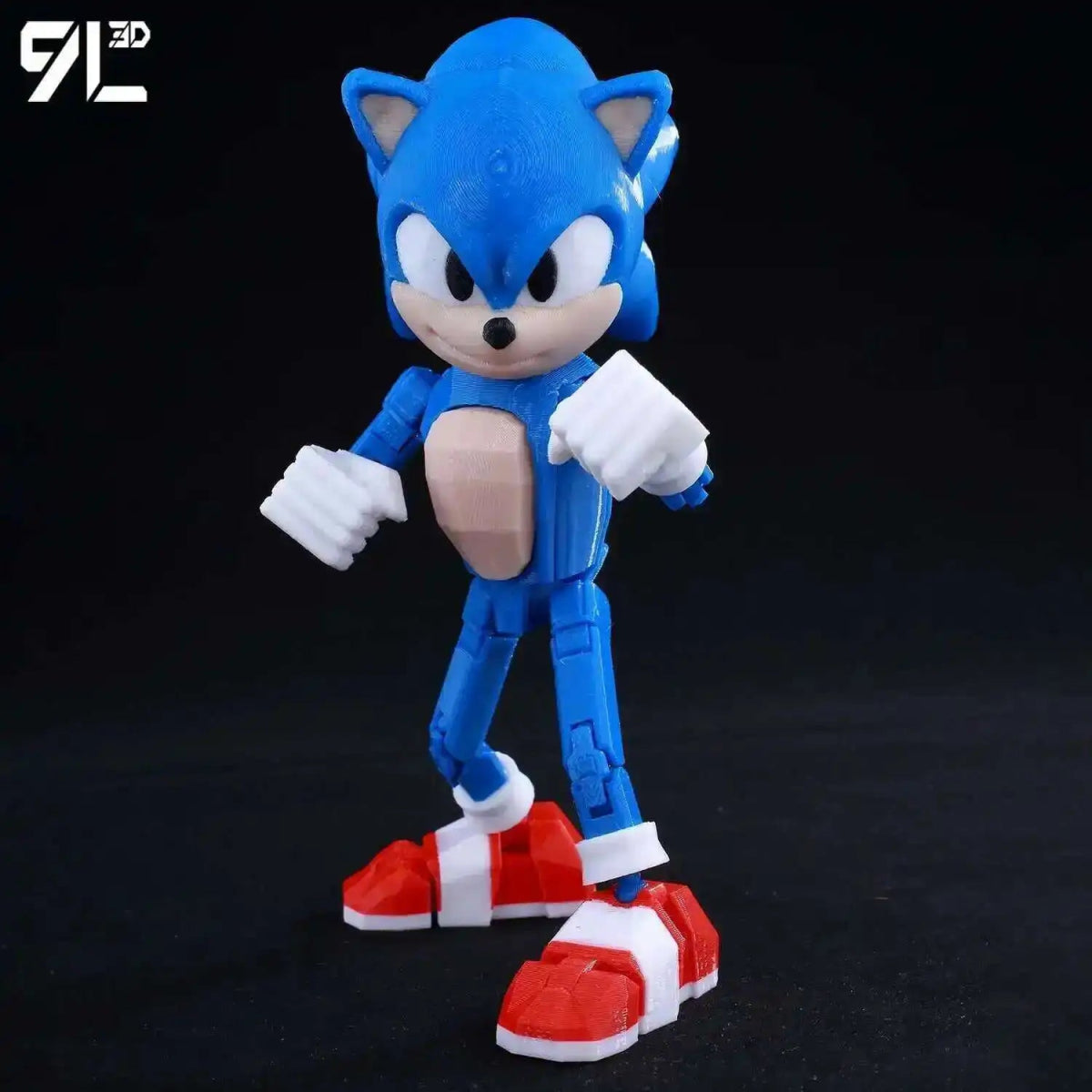 Figurine Action 9L3D Articulée 13cm | Modèle Collection Personnage de Jeu - Pièces Interchangeables | Impression 3D Jouet 3D - KAWAII FAVIE