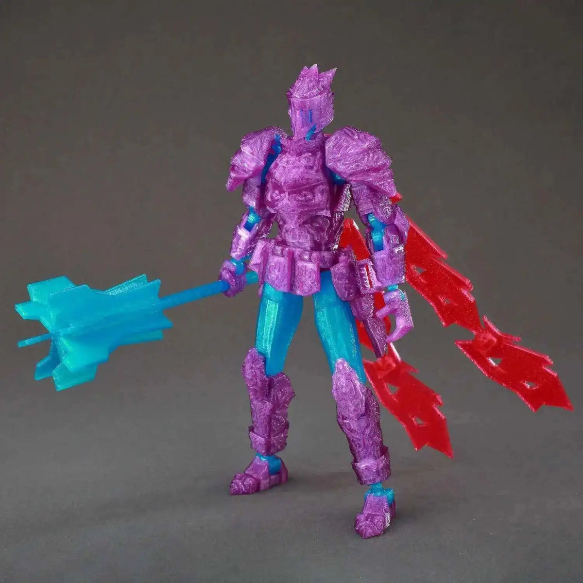 Figurine Action 9L3D Articulée 13cm | Modèle Collection Personnage de Jeu - Pièces Interchangeables | Impression 3D Jouet 3D - KAWAII FAVIE