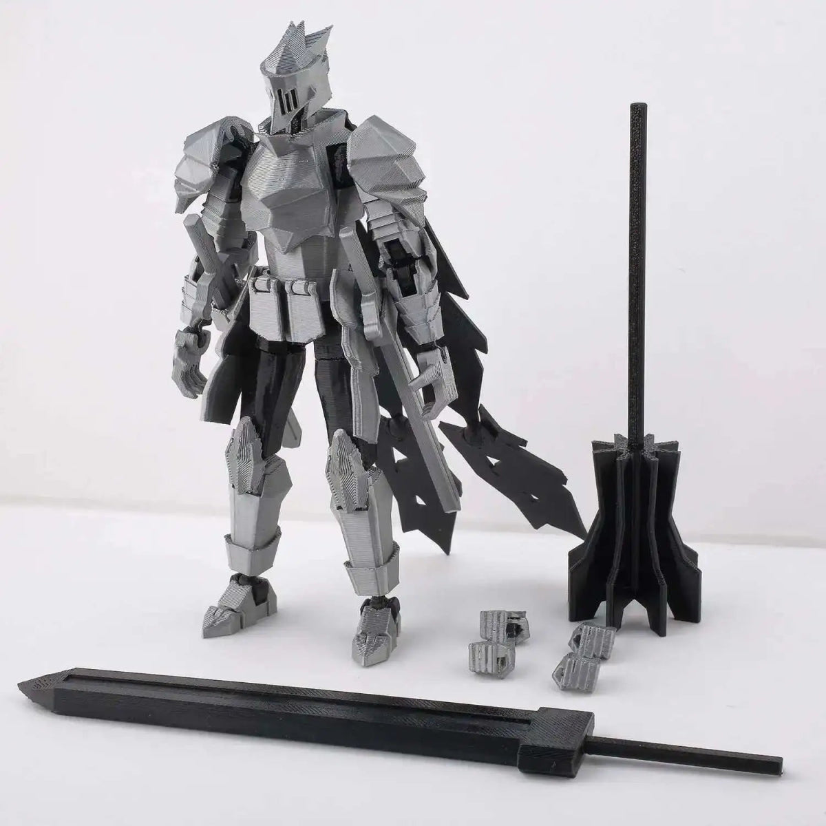 Figurine Action 9L3D Articulée 13cm | Modèle Collection Personnage de Jeu - Pièces Interchangeables | Impression 3D Jouet 3D - KAWAII FAVIE