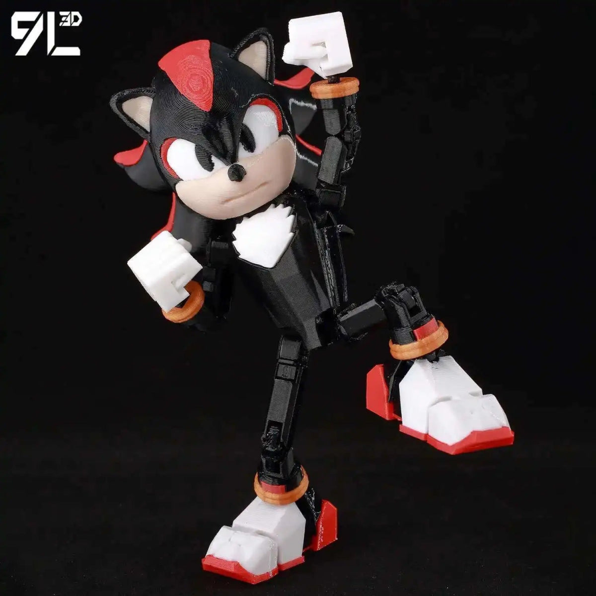 Figurine Action 9L3D Articulée 13cm | Modèle Collection Personnage de Jeu - Pièces Interchangeables | Impression 3D Jouet 3D - KAWAII FAVIE