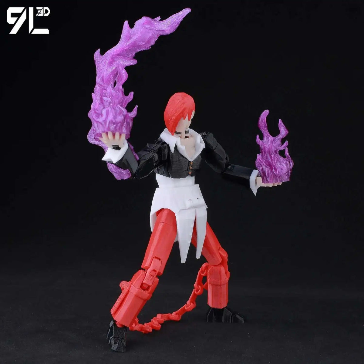 Figurine Action 9L3D Articulée 13cm | Modèle Collection Personnage de Jeu - Pièces Interchangeables | Impression 3D Jouet 3D - KAWAII FAVIE