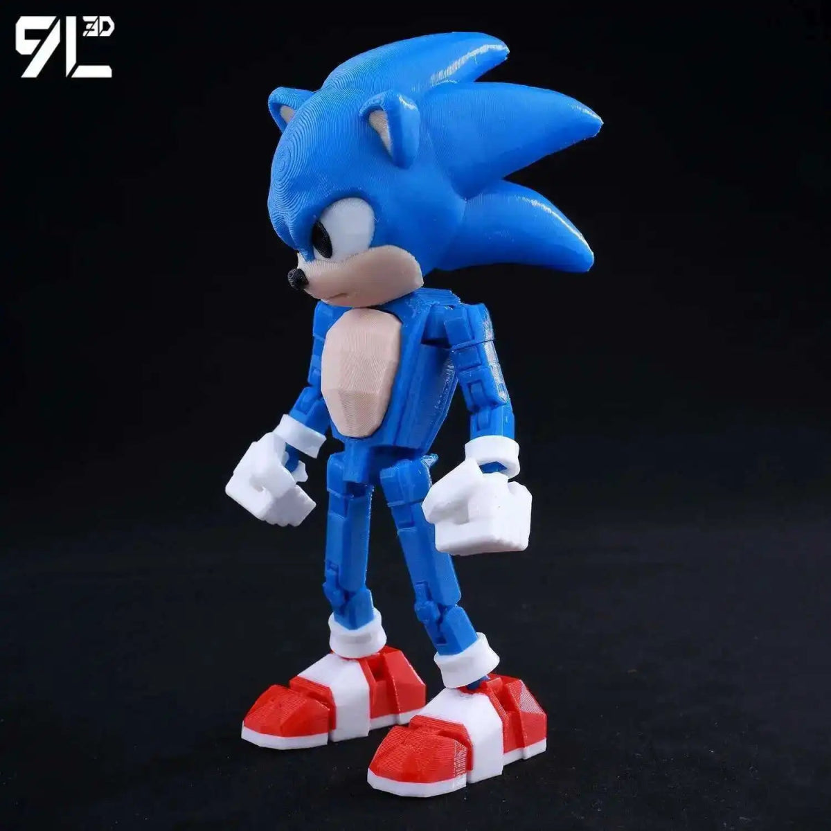 Figurine Action 9L3D Articulée 13cm | Modèle Collection Personnage de Jeu - Pièces Interchangeables | Impression 3D Jouet 3D - KAWAII FAVIE