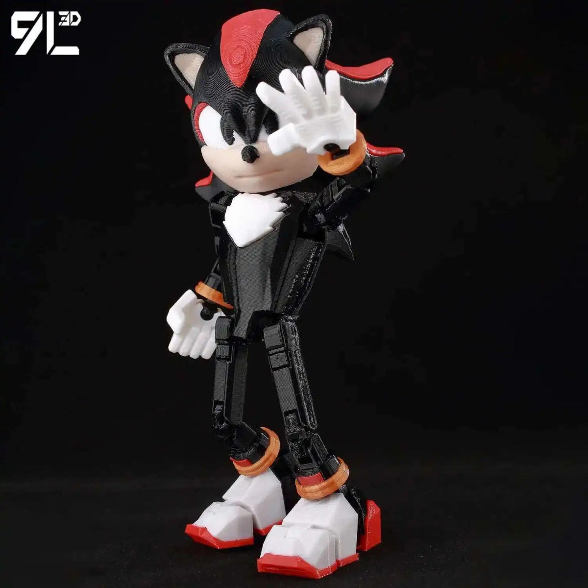 Figurine Action 9L3D Articulée 13cm | Modèle Collection Personnage de Jeu - Pièces Interchangeables | Impression 3D Jouet 3D - KAWAII FAVIE