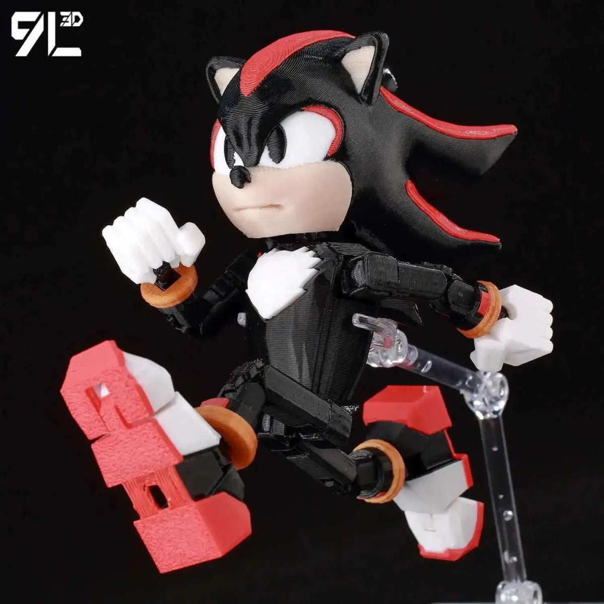 Figurine Action 9L3D Articulée 13cm | Modèle Collection Personnage de Jeu - Pièces Interchangeables | Impression 3D Jouet 3D - KAWAII FAVIE