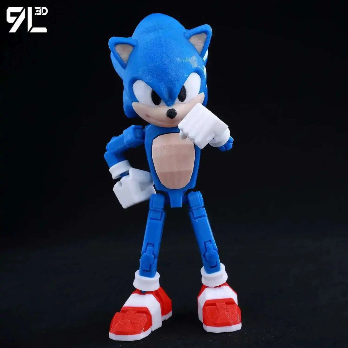 Figurine Action 9L3D Articulée 13cm | Modèle Collection Personnage de Jeu - Pièces Interchangeables | Impression 3D Jouet 3D - KAWAII FAVIE