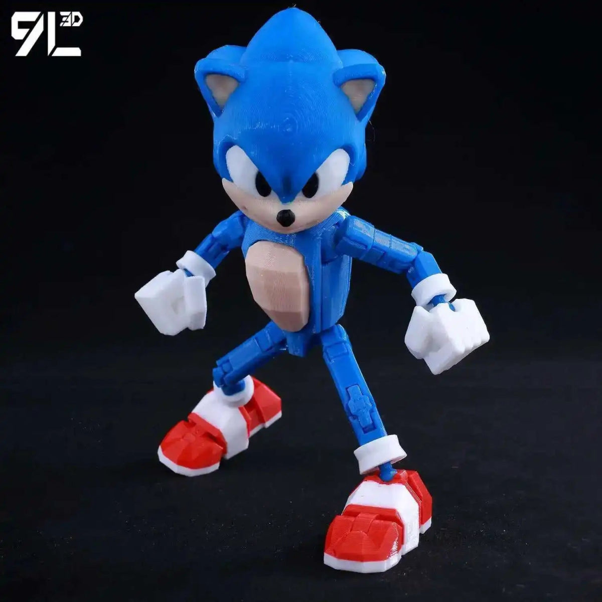 Figurine Action 9L3D Articulée 13cm | Modèle Collection Personnage de Jeu - Pièces Interchangeables | Impression 3D Jouet 3D - KAWAII FAVIE