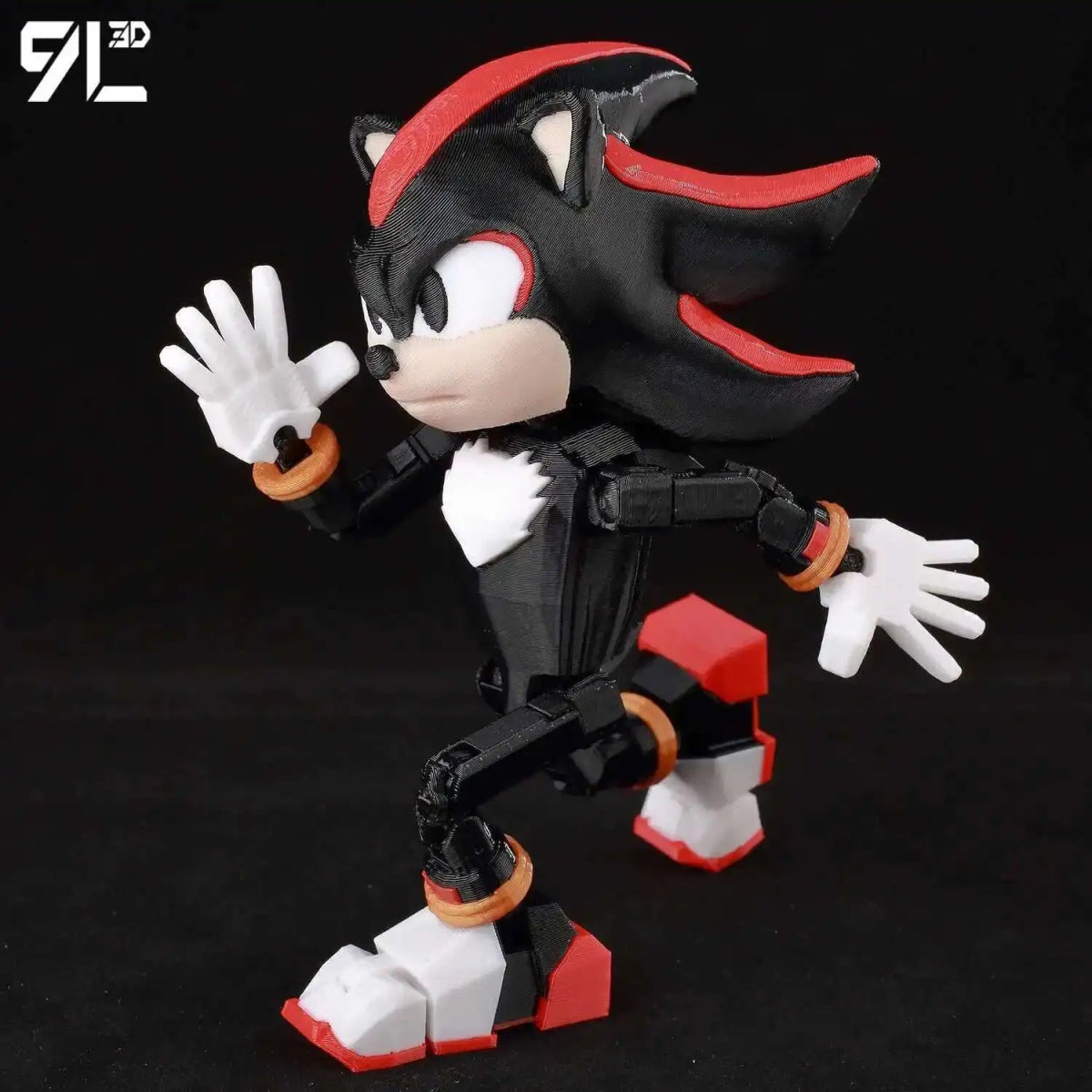 Figurine Action 9L3D Articulée 13cm | Modèle Collection Personnage de Jeu - Pièces Interchangeables | Impression 3D Jouet 3D - KAWAII FAVIE