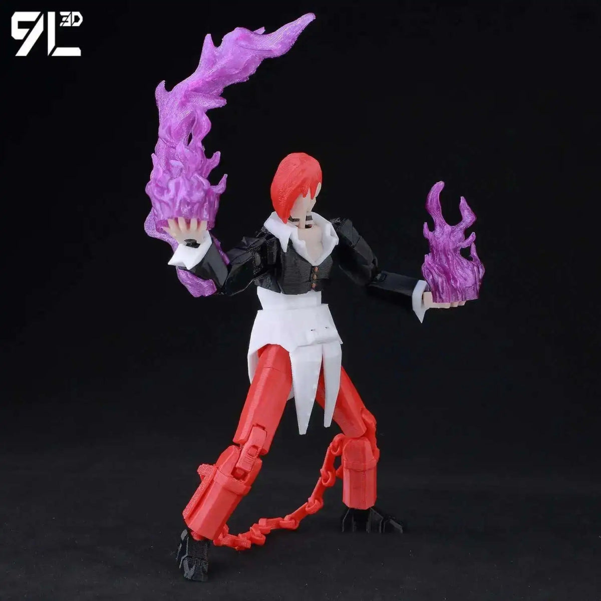 Figurine Action 9L3D Articulée 13cm | Modèle Collection Personnage de Jeu - Pièces Interchangeables | Impression 3D Jouet 3D - KAWAII FAVIE